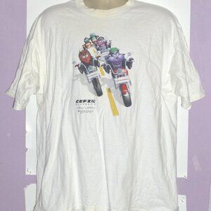 Vintage Cefzil (Cefprozil) See Ya! Graphic T-Shirt Size:XL HAS FLAWS PLEASE READ